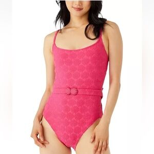 Kate Spade Pink One Piece Swimsuit without Belt